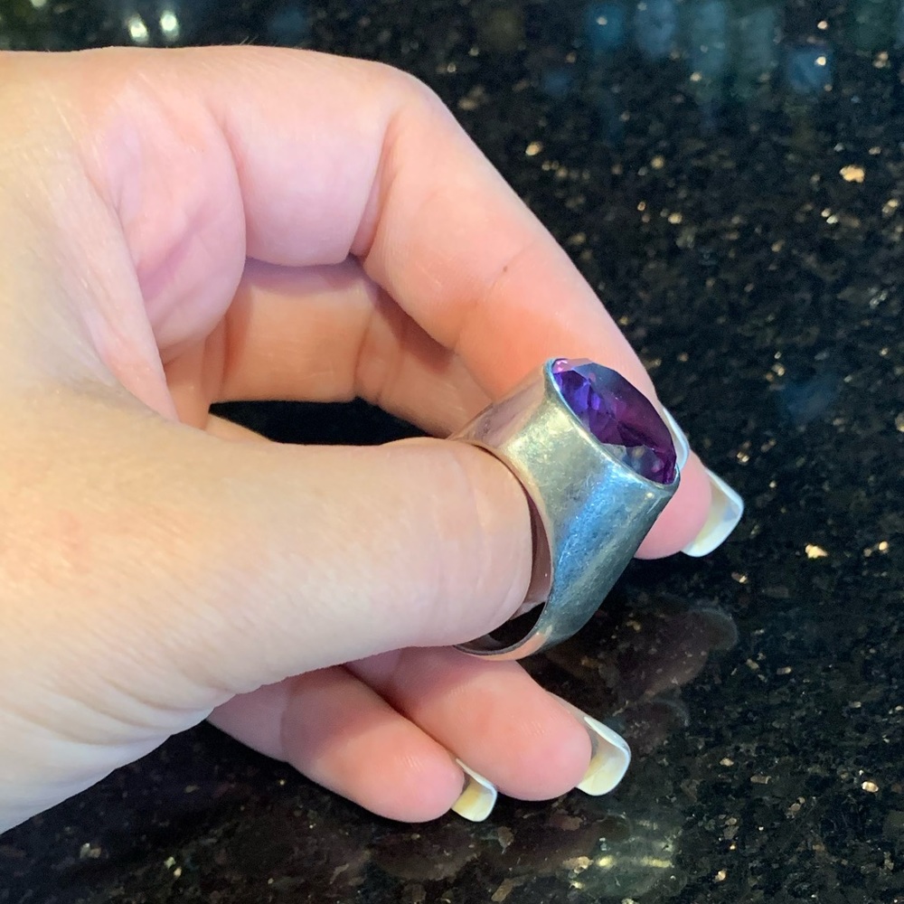 Amethyst ring